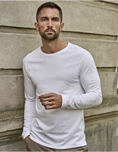 TEE-8007-Long Sleeve Fashion Sof Tee